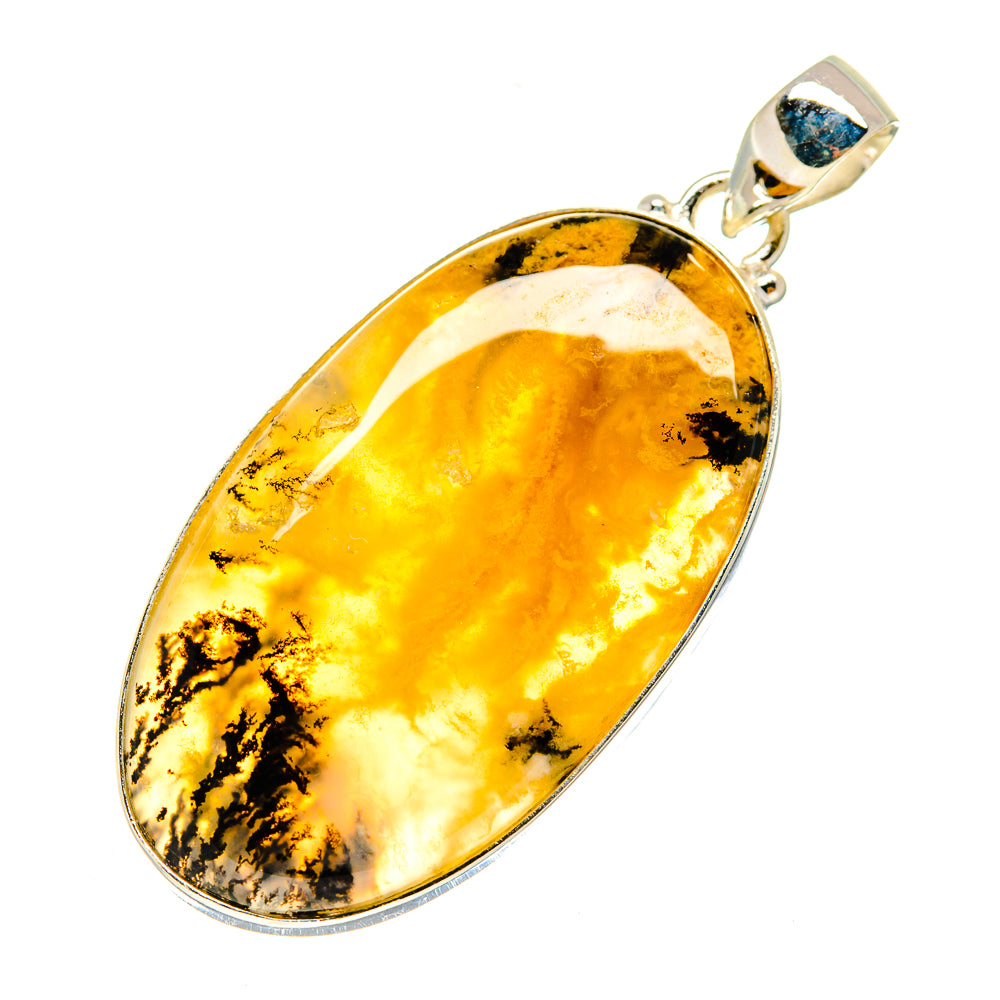 Plume Agate Pendants handcrafted by Anasilvercos - PD739898