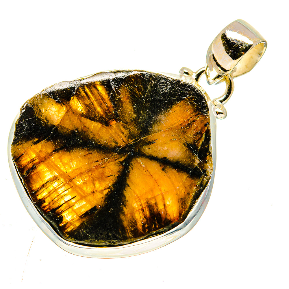 Chiastolite Pendants handcrafted by Anasilvercos - PD740084