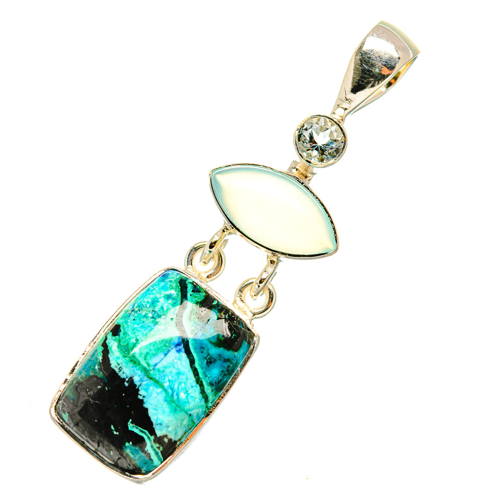 Shattuckite Pendants handcrafted by Anasilvercos - PD7403