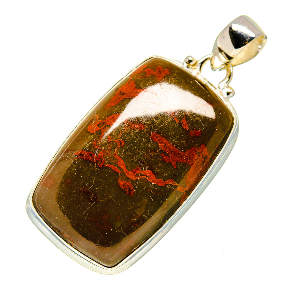Red Jasper Pendants handcrafted by Anasilvercos - PD740327