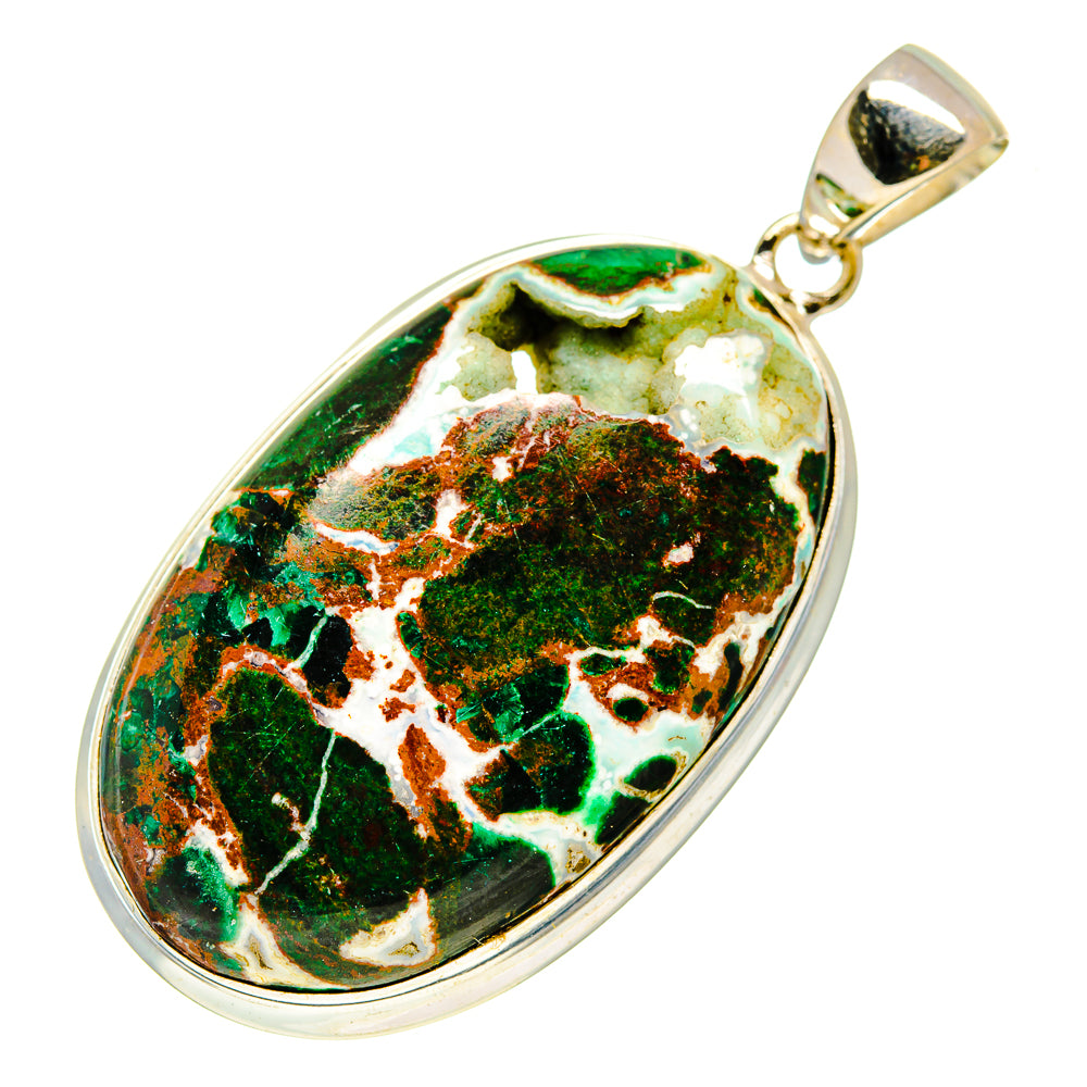 Chrysocolla Pendants handcrafted by Anasilvercos - PD740346