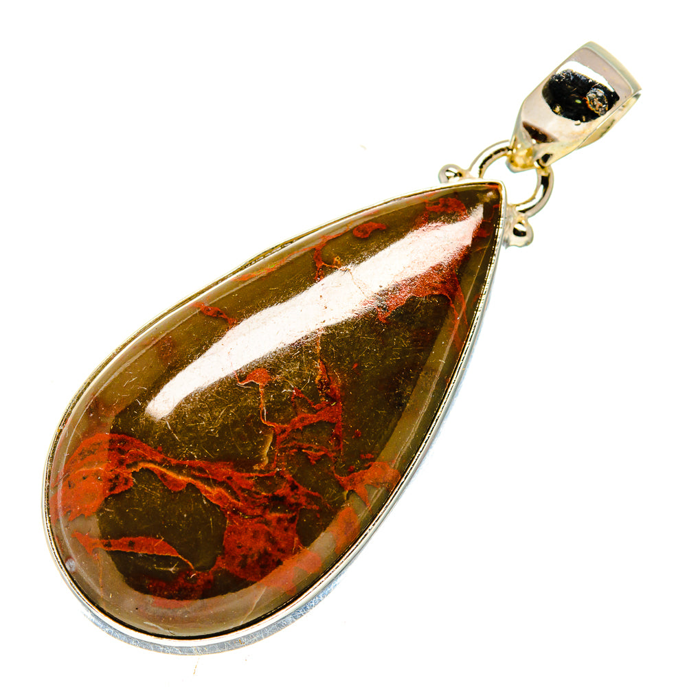 Red Jasper Pendants handcrafted by Anasilvercos - PD740652