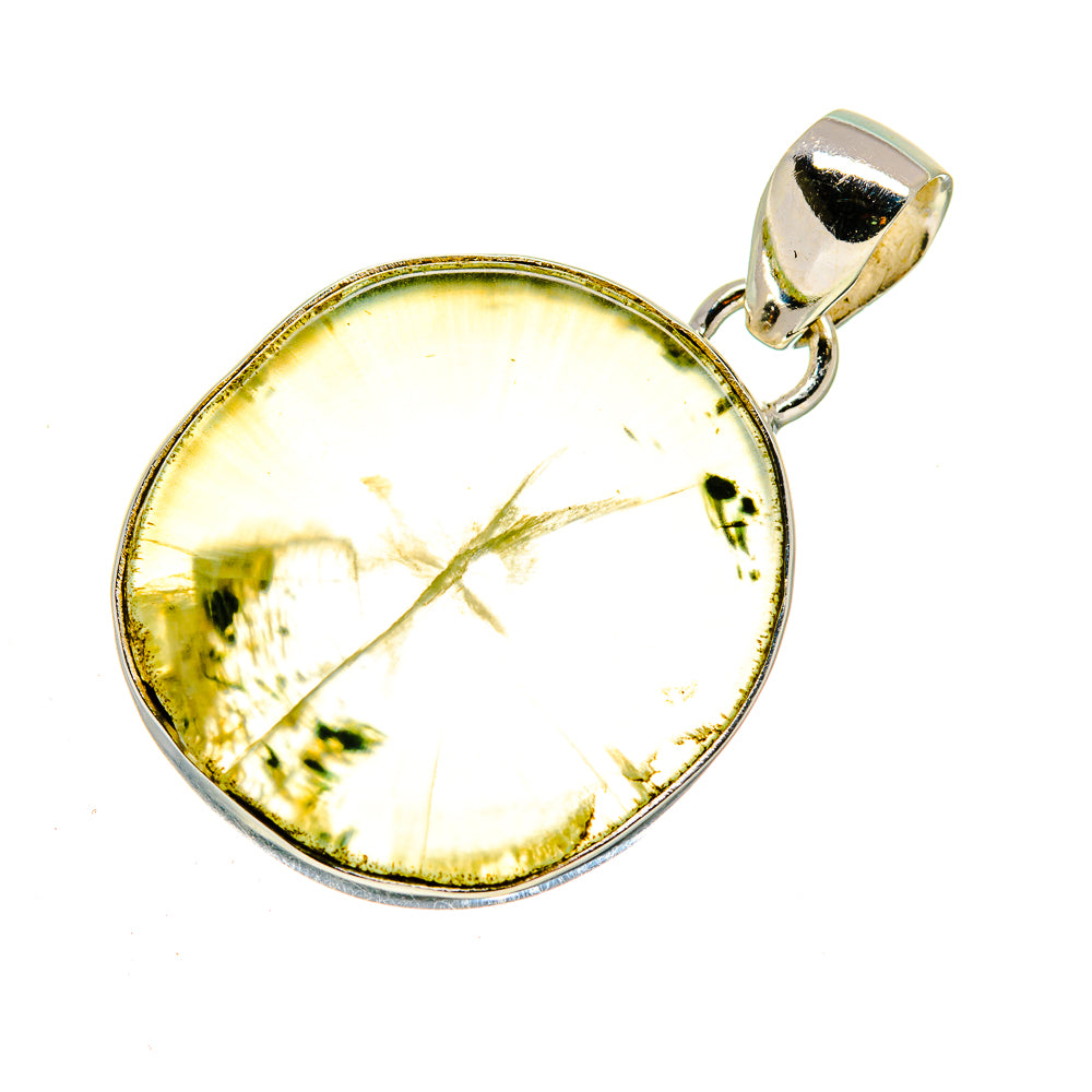 Prehnite Pendants handcrafted by Anasilvercos - PD740695