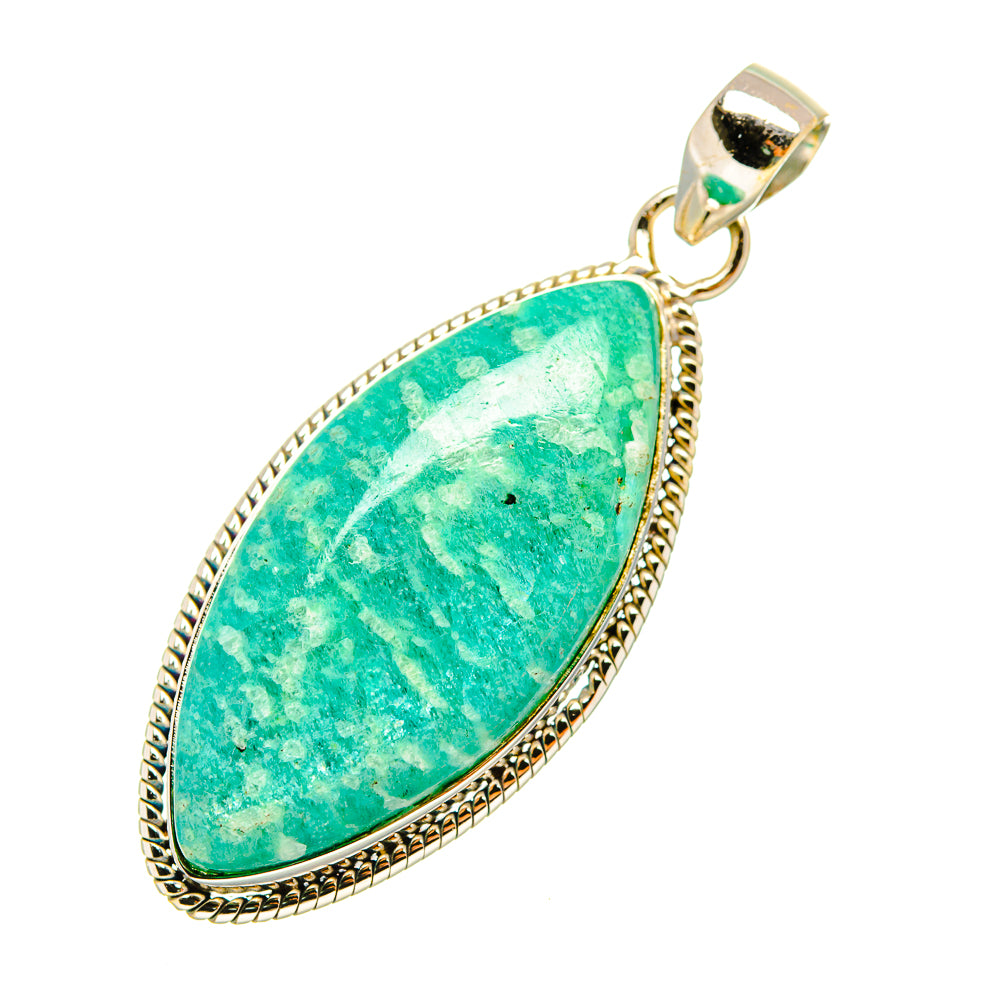 Amazonite Pendants handcrafted by Anasilvercos - PD7407