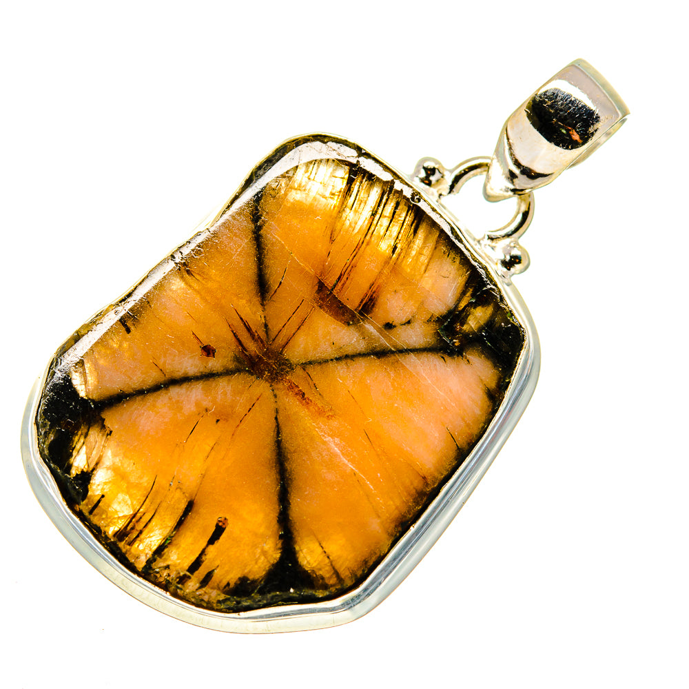 Chiastolite Pendants handcrafted by Anasilvercos - PD740724