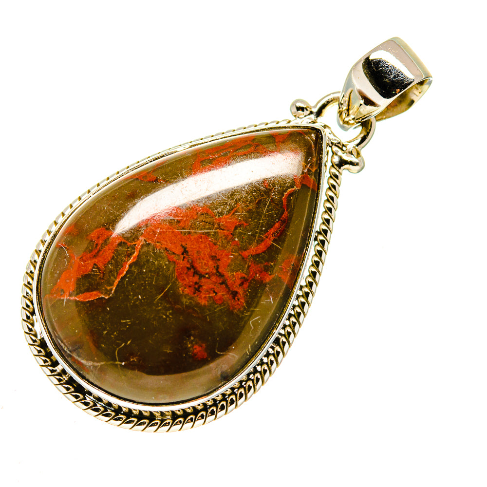 Red Jasper Pendants handcrafted by Anasilvercos - PD740731