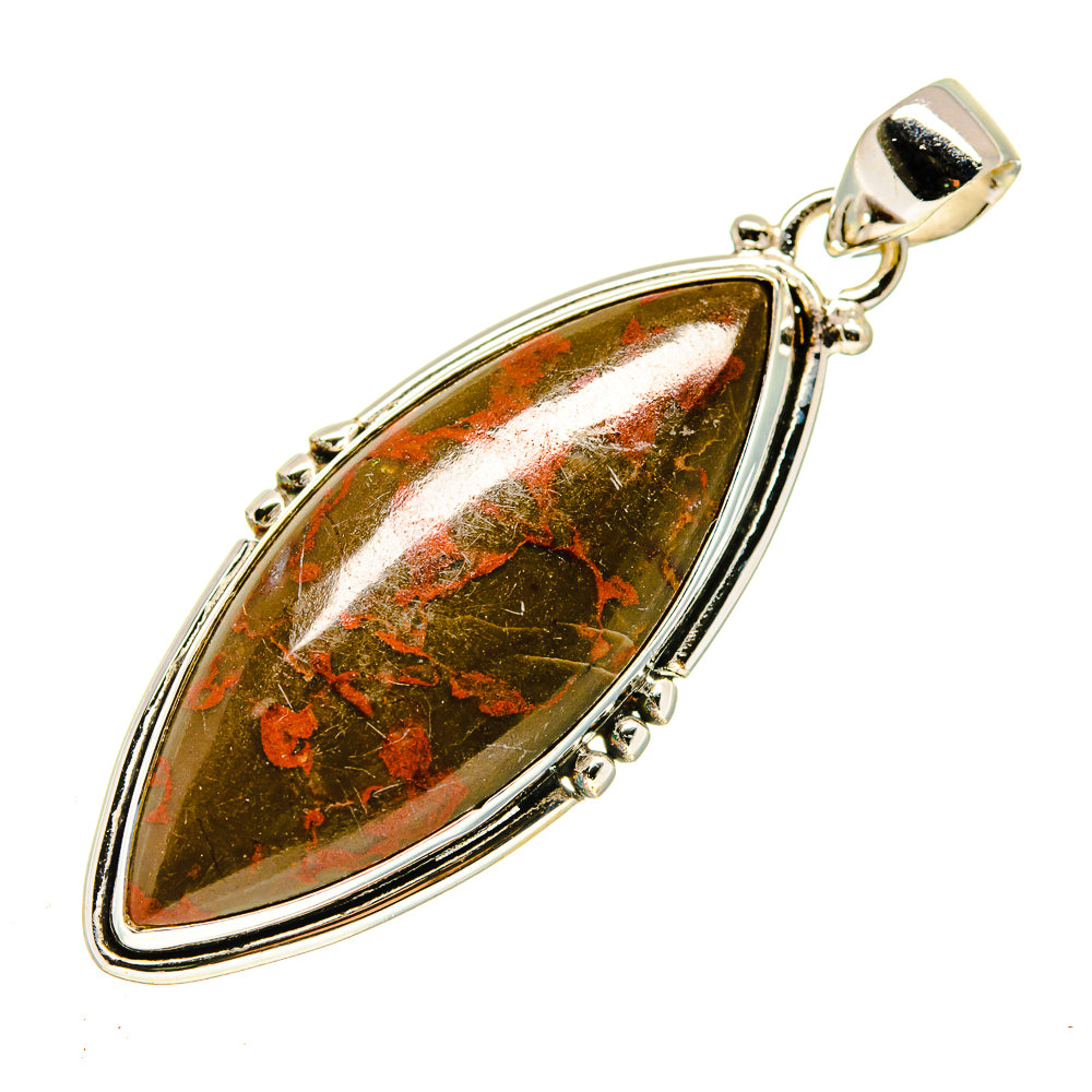 Red Jasper Pendants handcrafted by Anasilvercos - PD740803
