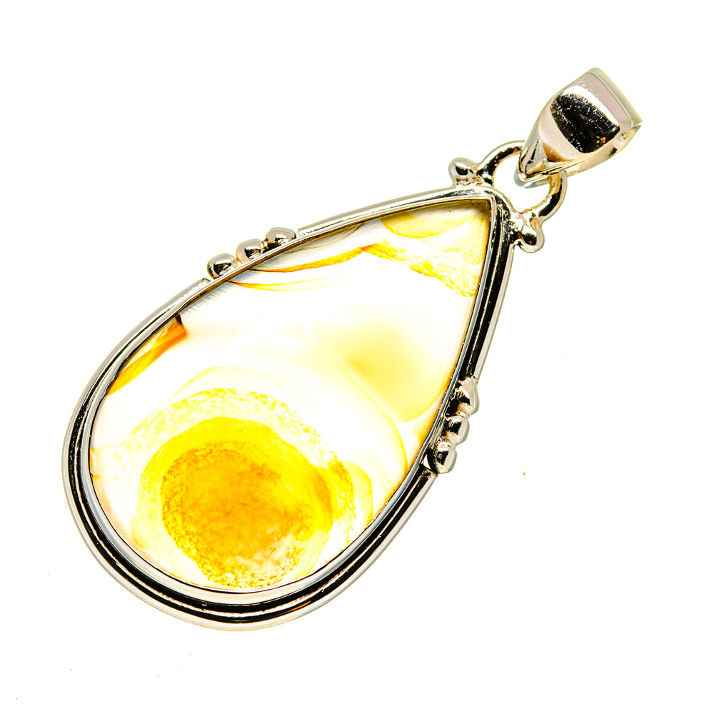 Botswana Agate Pendants handcrafted by Anasilvercos - PD740834