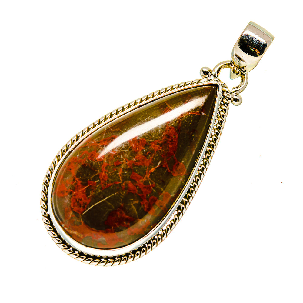Red Jasper Pendants handcrafted by Anasilvercos - PD740925