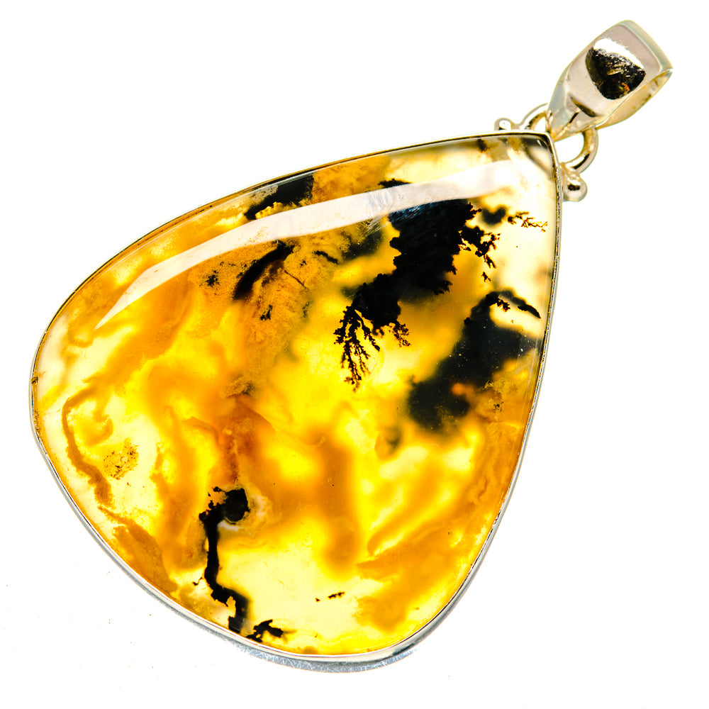Plume Agate Pendants handcrafted by Anasilvercos - PD740946