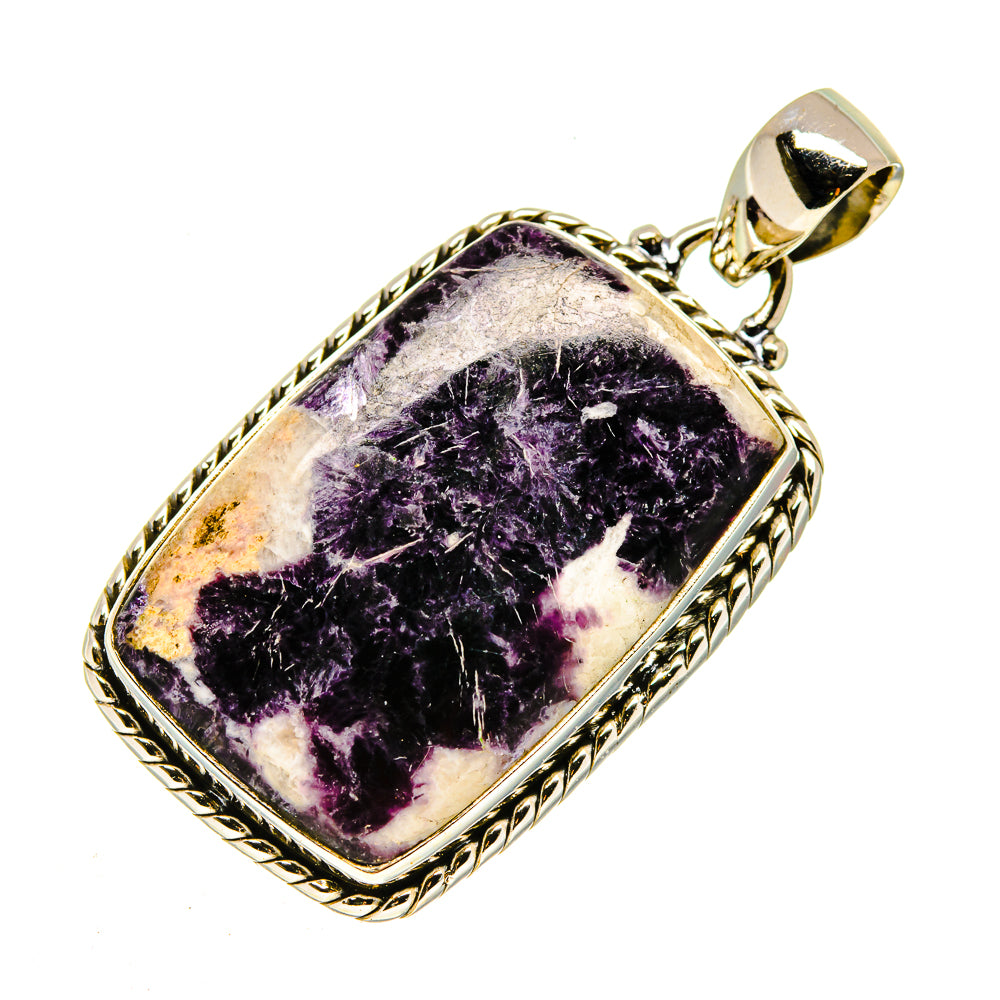Lepidolite Pendants handcrafted by Anasilvercos - PD740963