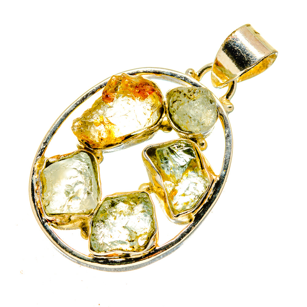 Aquamarine Pendants handcrafted by Anasilvercos - PD741197