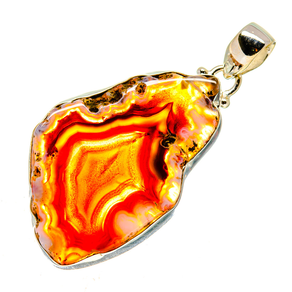 Agate Slice Pendants handcrafted by Anasilvercos - PD741280