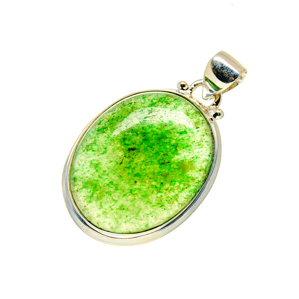 Green Aventurine Pendants handcrafted by Anasilvercos - PD741476