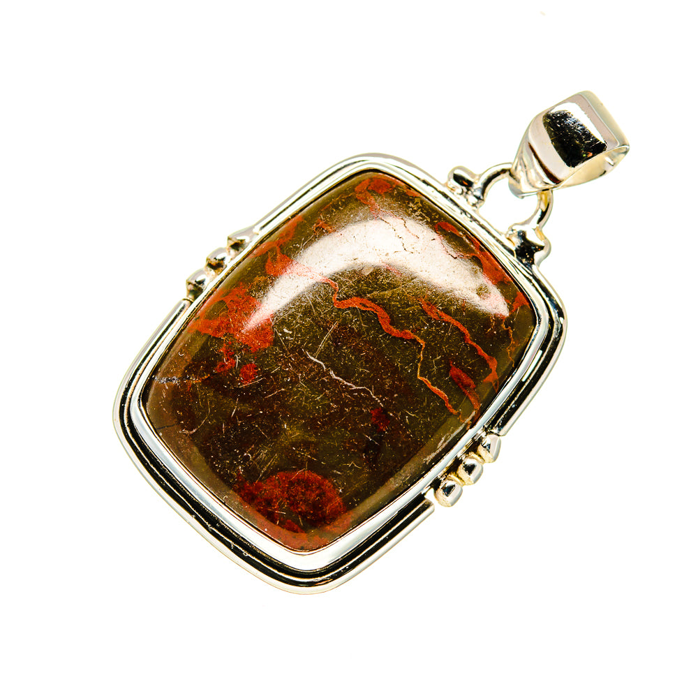 Red Jasper Pendants handcrafted by Anasilvercos - PD741493