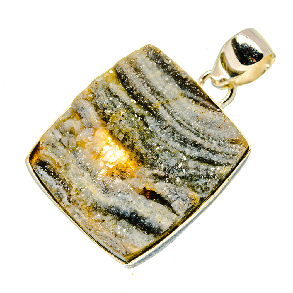Desert Druzy Earrings handcrafted by Anasilvercos - PD741684