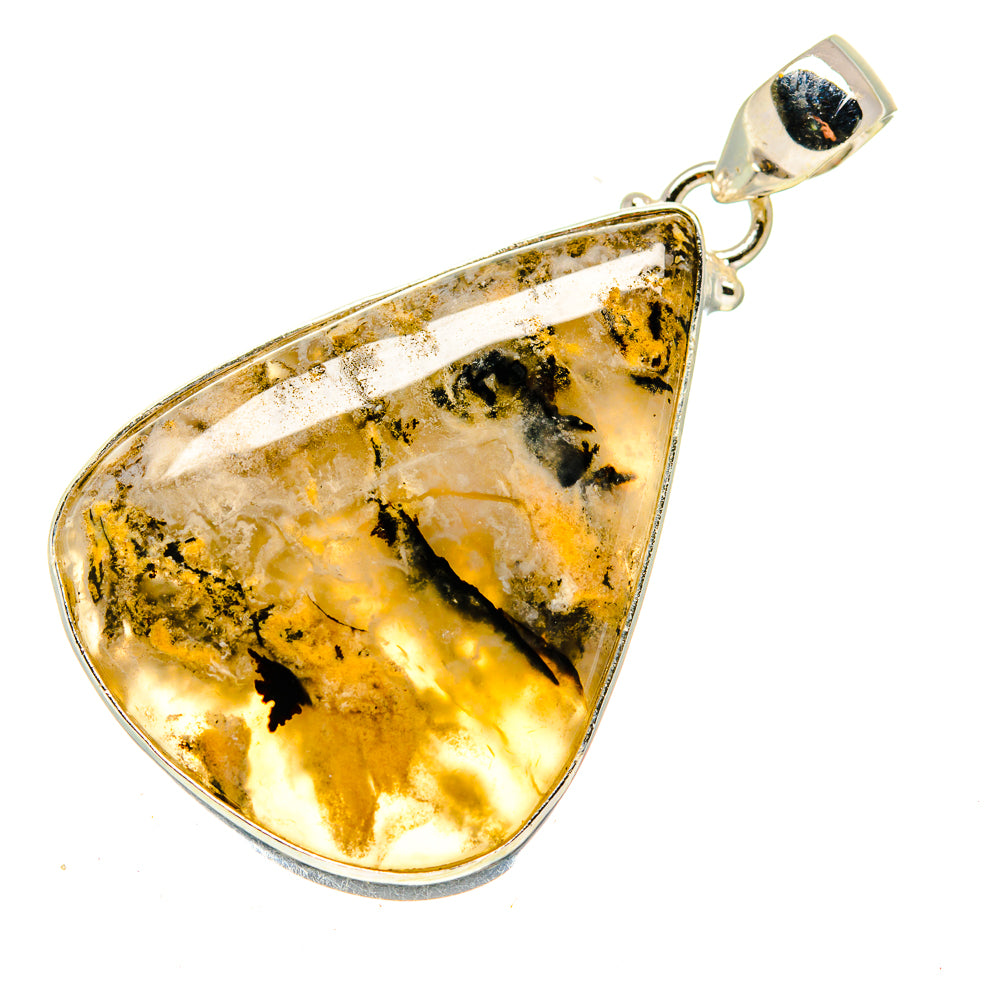 Plume Agate Earrings handcrafted by Anasilvercos - PD741743