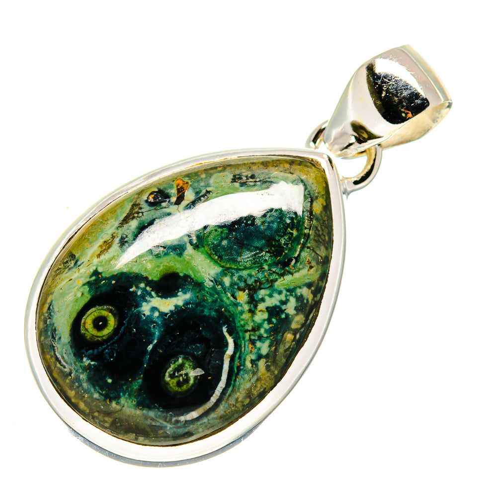 Kambaba Jasper Pendants handcrafted by Anasilvercos - PD741932
