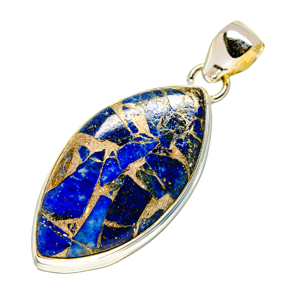 Copper Lapis Lazuli Pendants handcrafted by Anasilvercos - PD741973