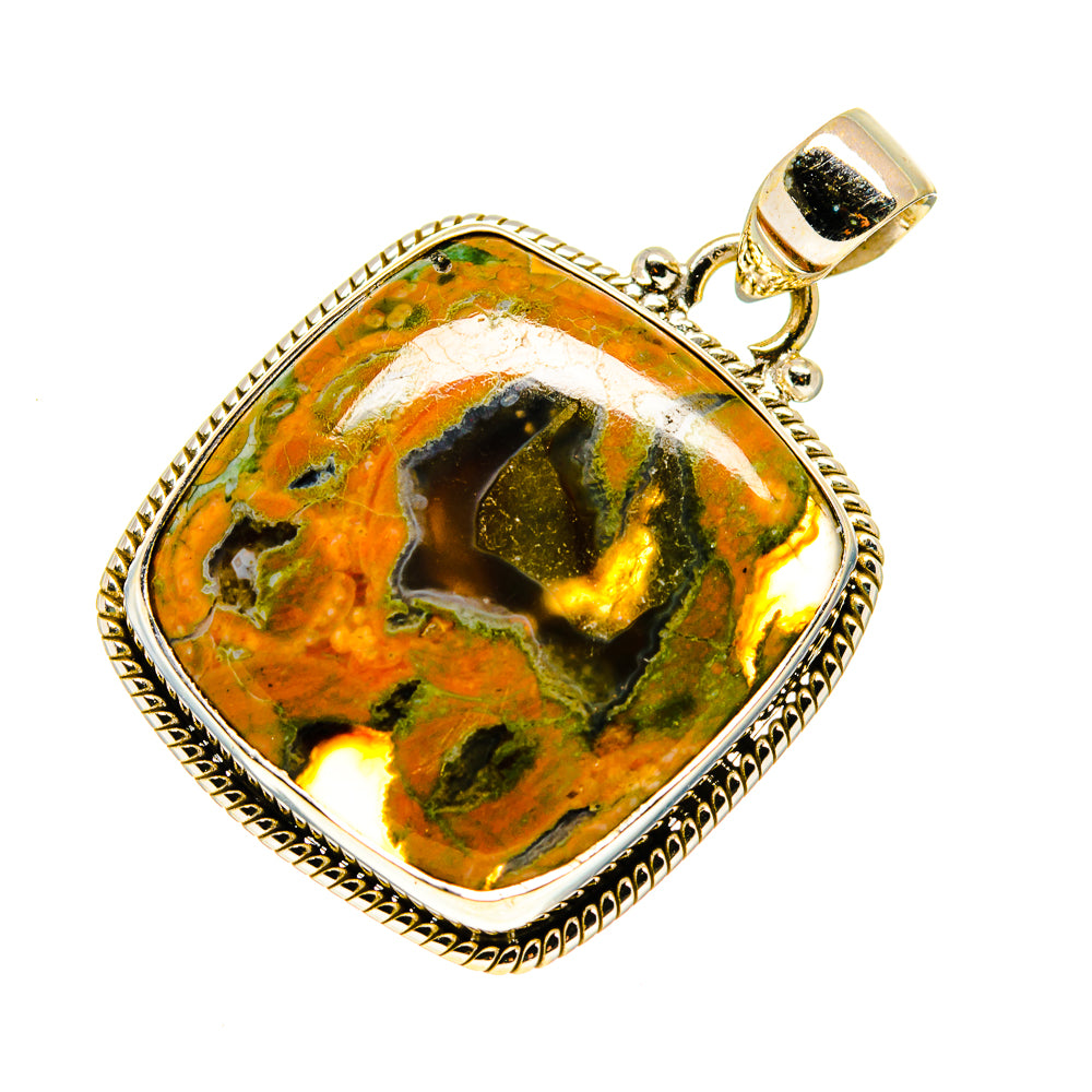 Rainforest Opal Pendants handcrafted by Anasilvercos - PD741990