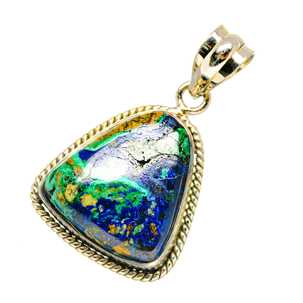 Azurite Pendants handcrafted by Anasilvercos - PD7420