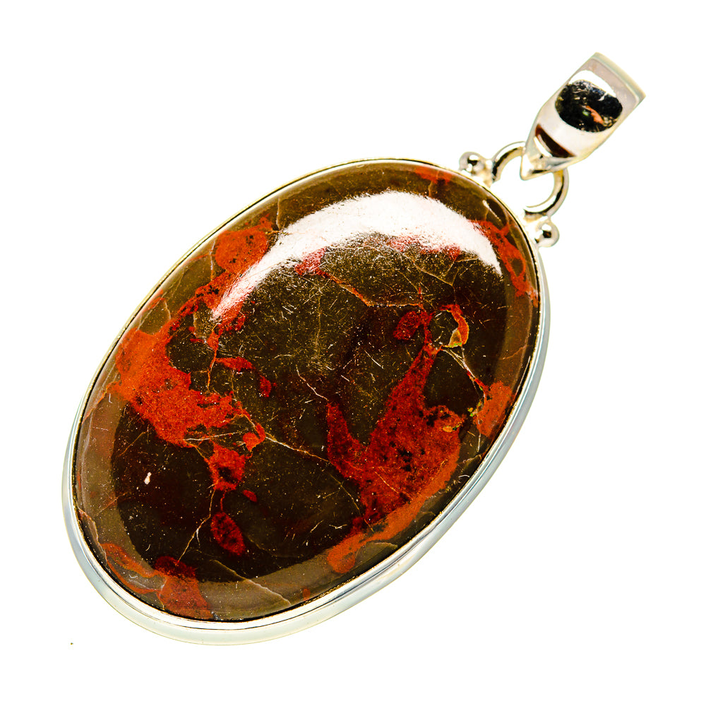 Red Jasper Pendants handcrafted by Anasilvercos - PD742068