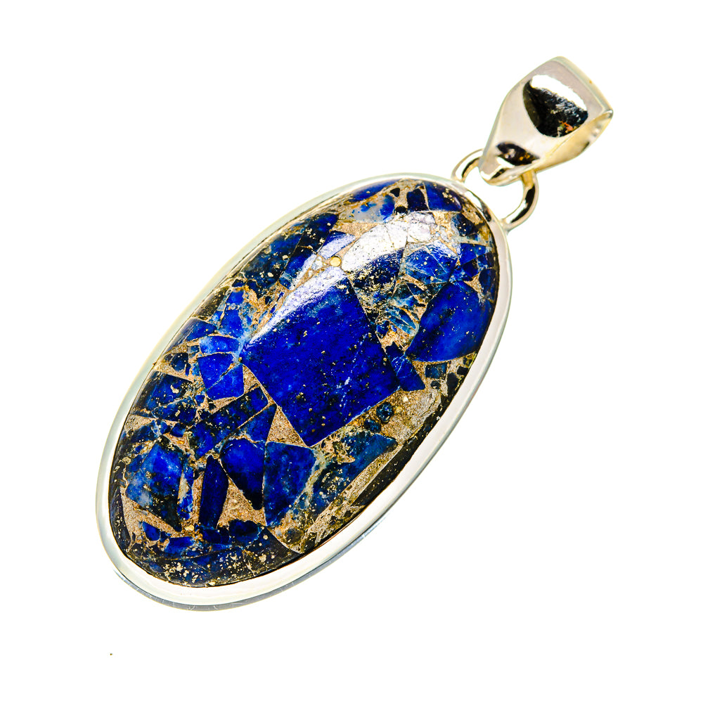 Copper Lapis Lazuli Pendants handcrafted by Anasilvercos - PD742075