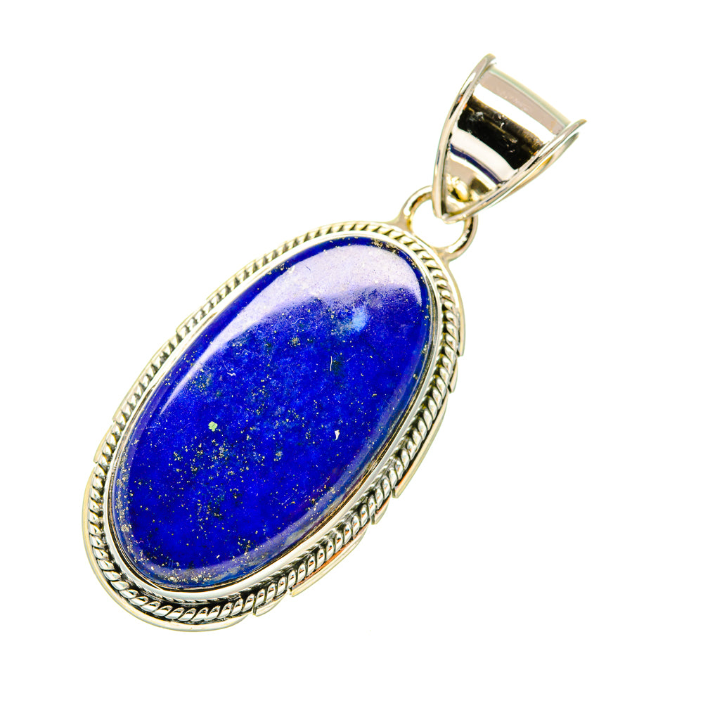 Lapis Lazuli Pendants handcrafted by Anasilvercos - PD7421