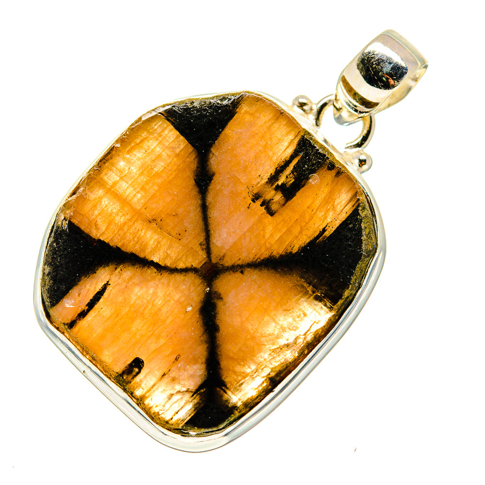 Chiastolite Pendants handcrafted by Anasilvercos - PD742101