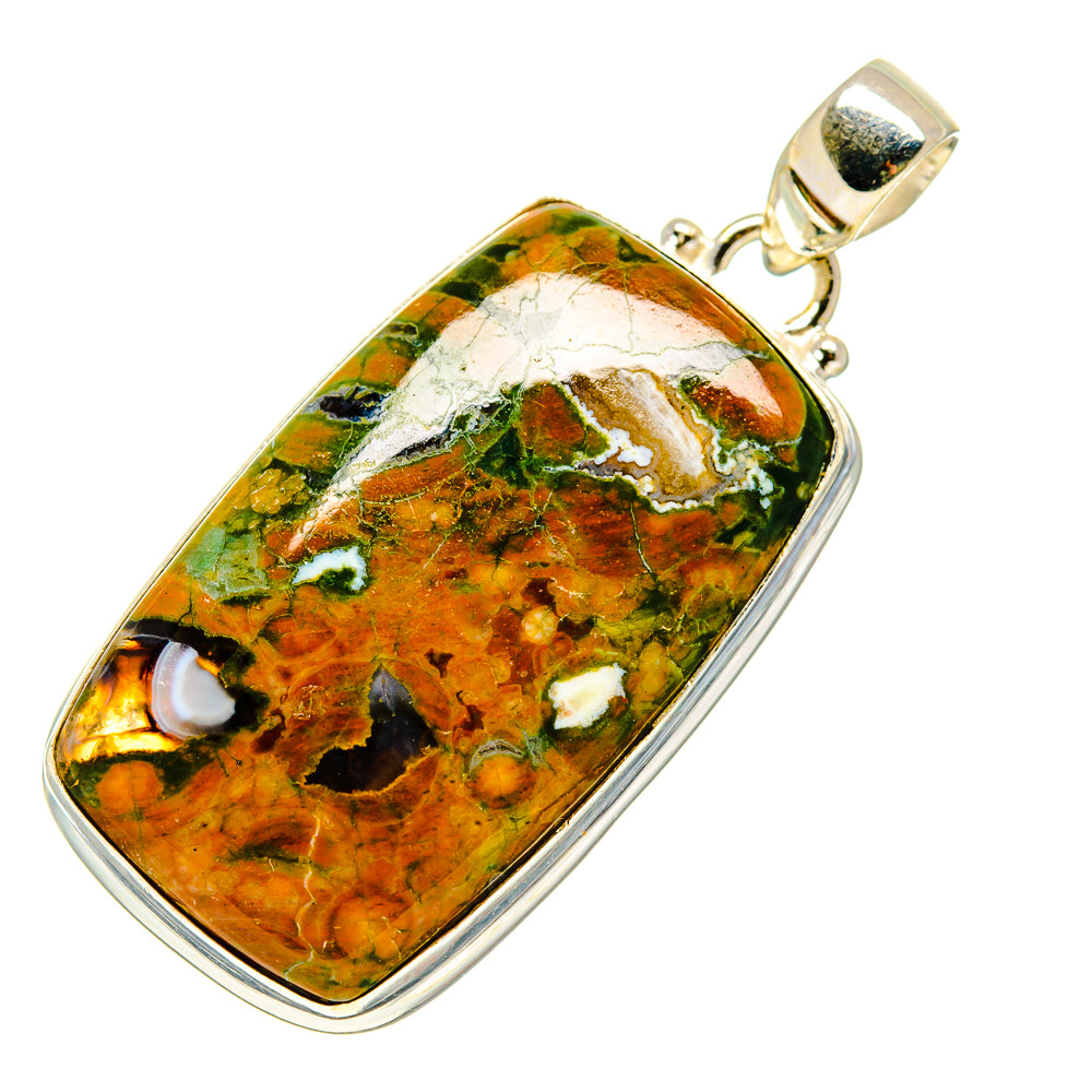 Rainforest Opal Pendants handcrafted by Anasilvercos - PD742153