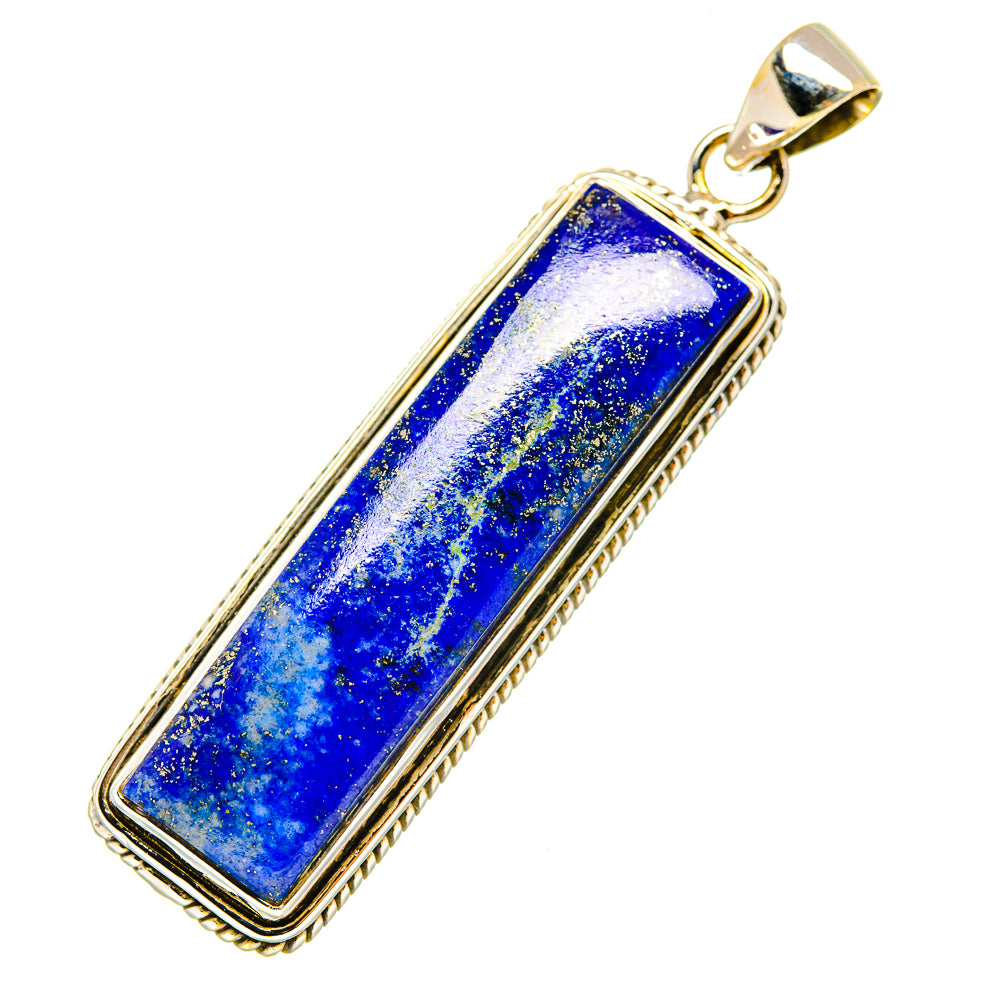 Lapis Lazuli Pendants handcrafted by Anasilvercos - PD7422
