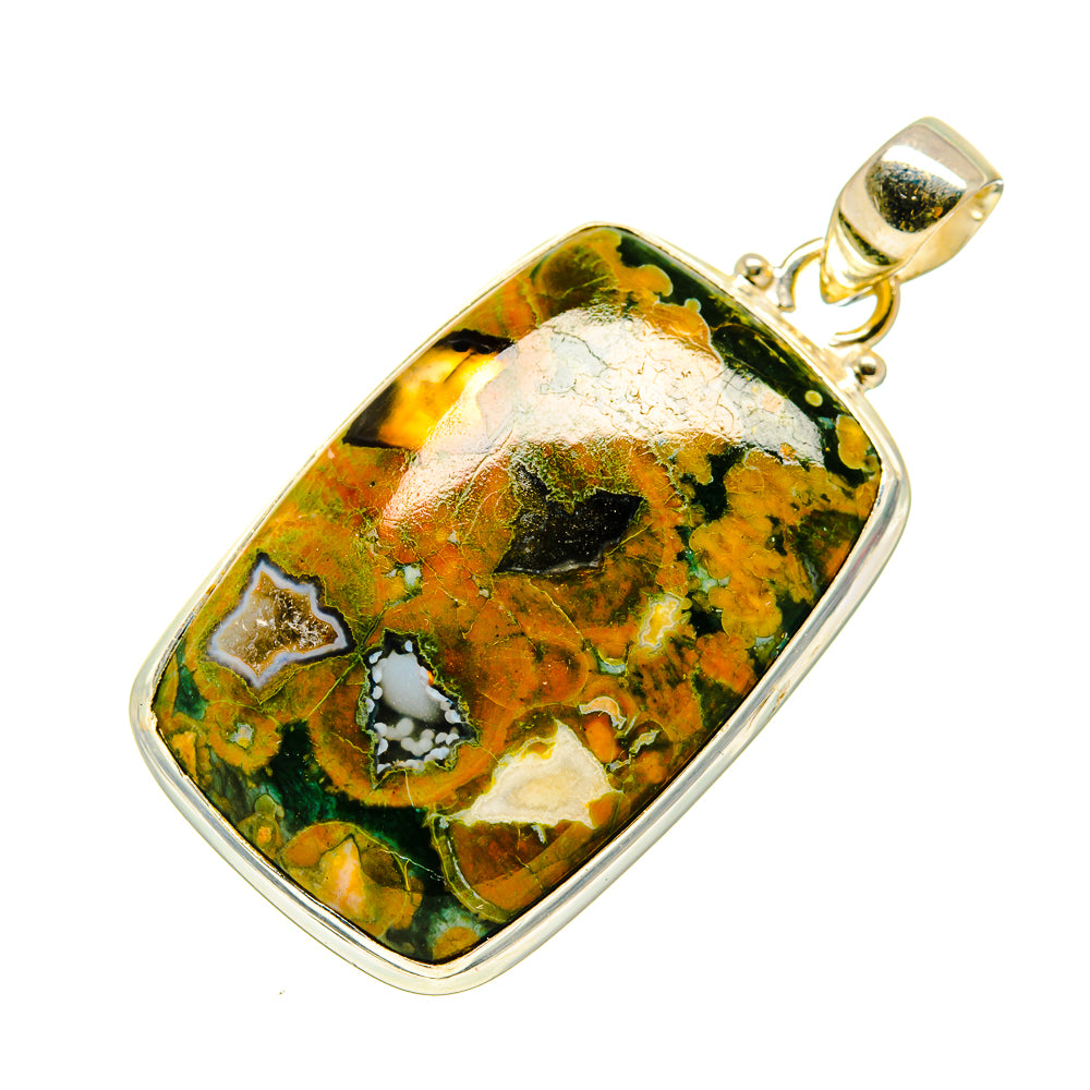 Rainforest Opal Pendants handcrafted by Anasilvercos - PD742215