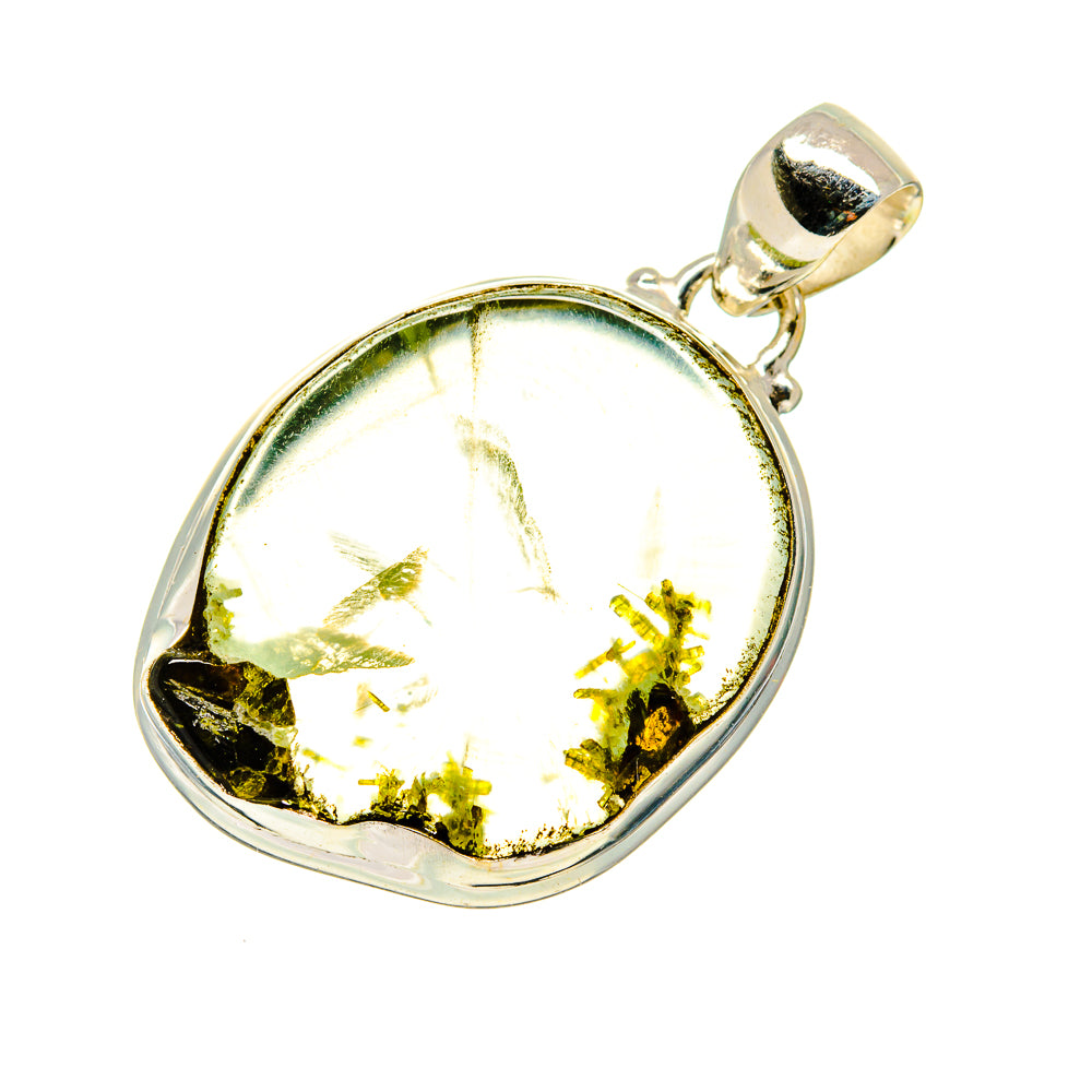 Prehnite Pendants handcrafted by Anasilvercos - PD742223