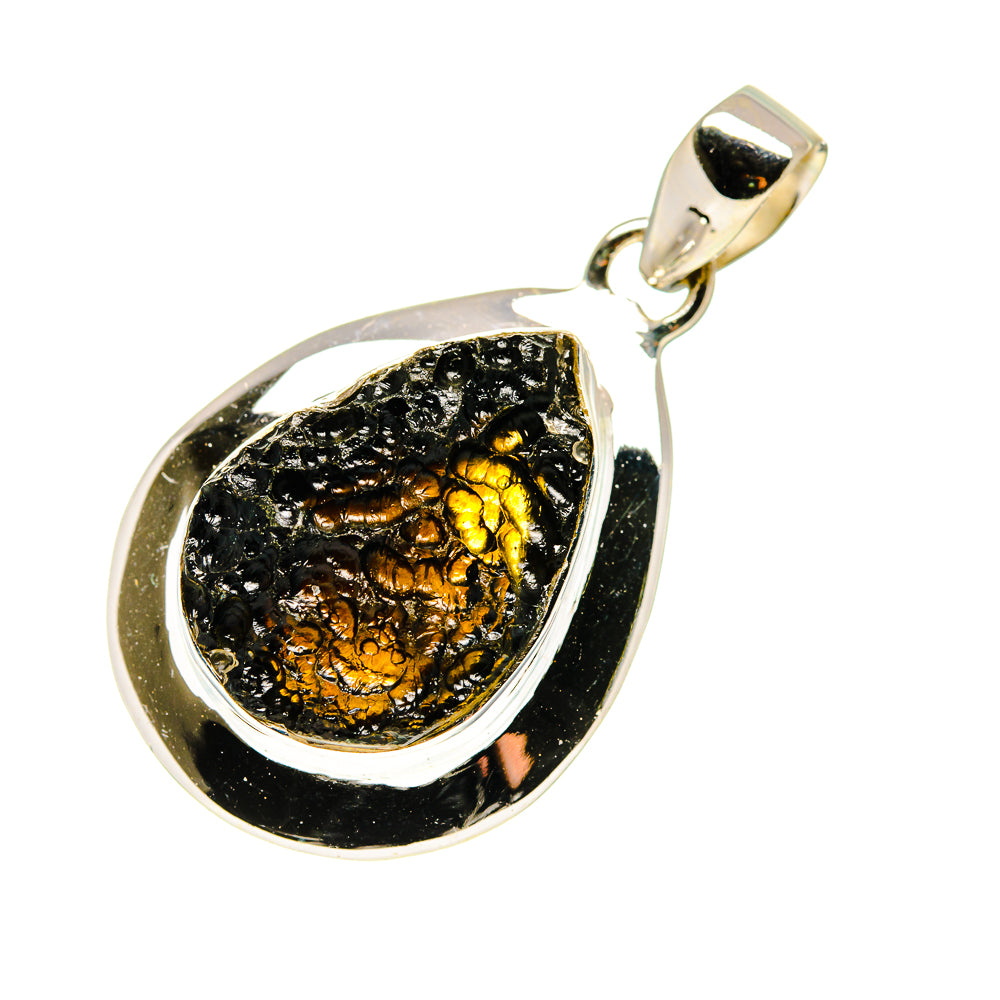 Tektite Pendants handcrafted by Anasilvercos - PD742227