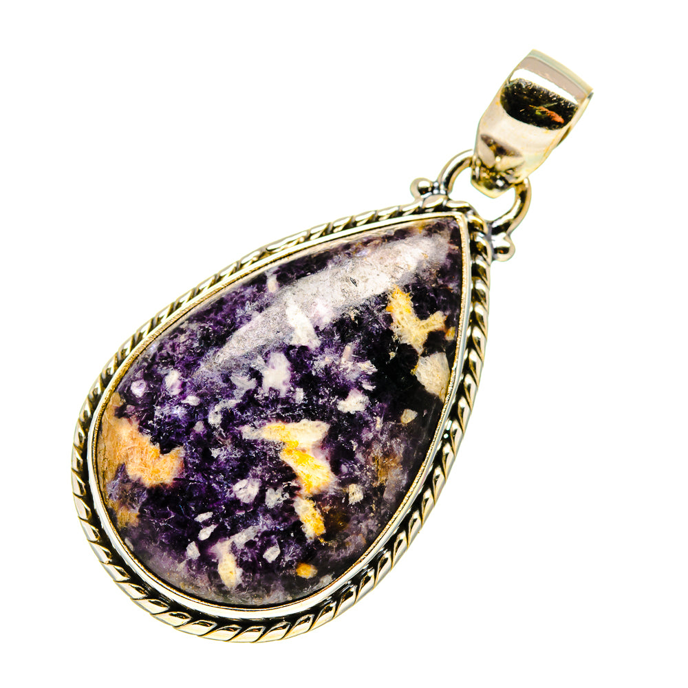 Lepidolite Pendants handcrafted by Anasilvercos - PD742352