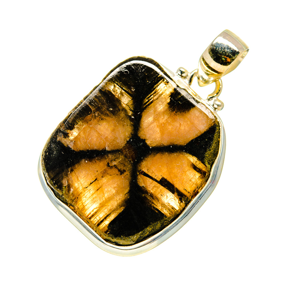 Chiastolite Pendants handcrafted by Anasilvercos - PD742360