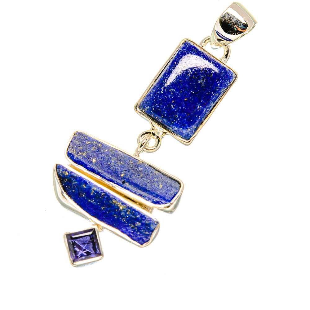 Lapis Lazuli Pendants handcrafted by Anasilvercos - PD7424