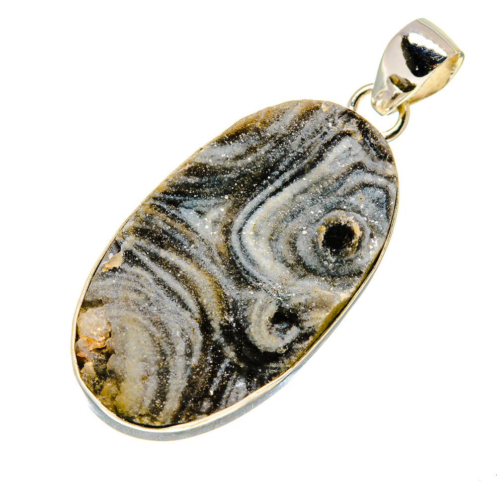 Desert Druzy Pendants handcrafted by Anasilvercos - PD742436