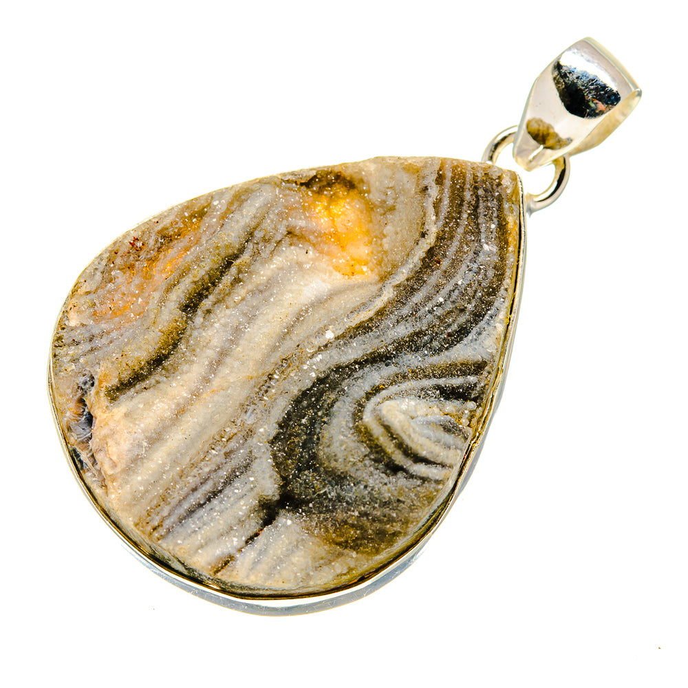 Desert Druzy Pendants handcrafted by Anasilvercos - PD742484