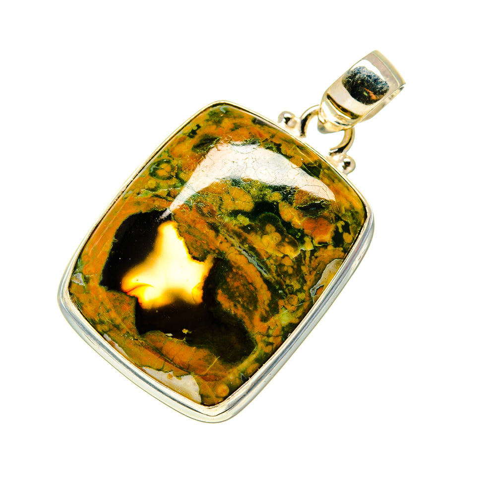 Rainforest Opal Pendants handcrafted by Anasilvercos - PD742507