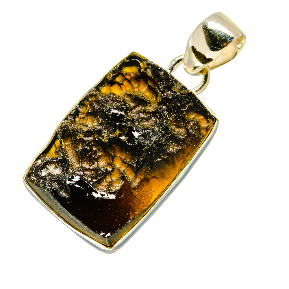 Tektite Pendants handcrafted by Anasilvercos - PD742517