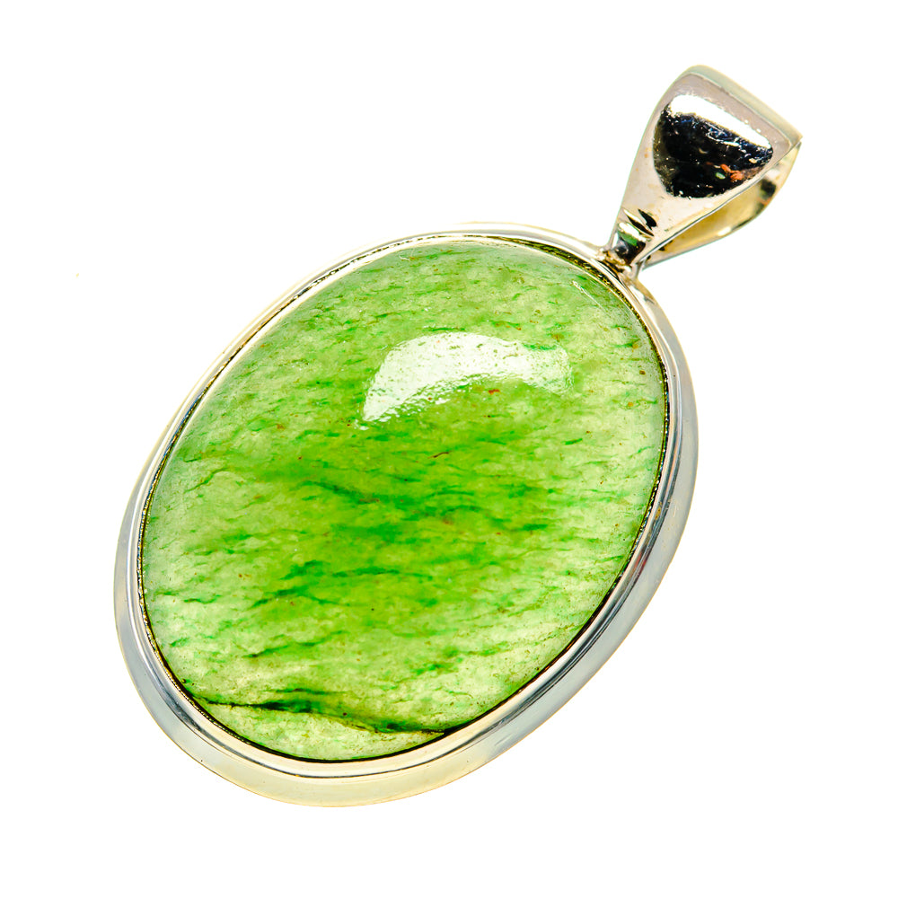 Green Aventurine Pendants handcrafted by Anasilvercos - PD742533