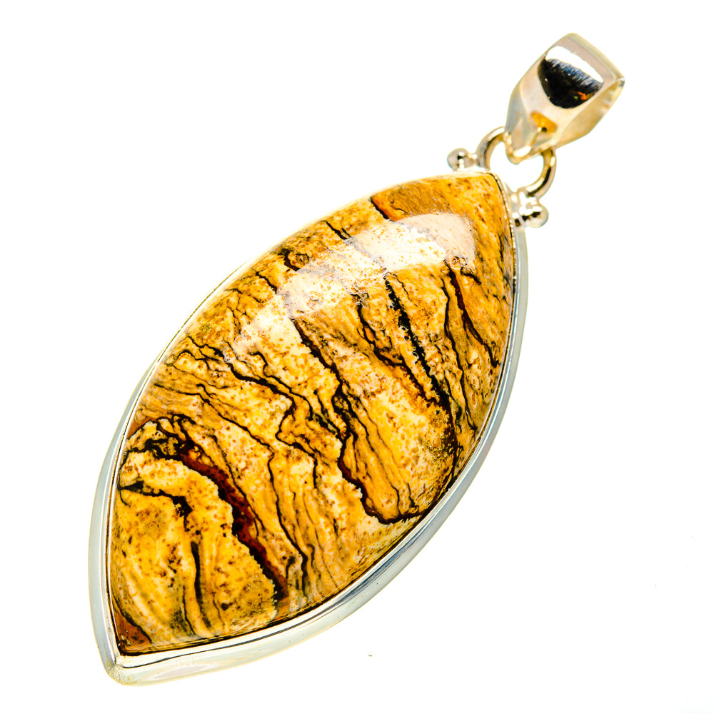 Picture Jasper Pendants handcrafted by Anasilvercos - PD742805