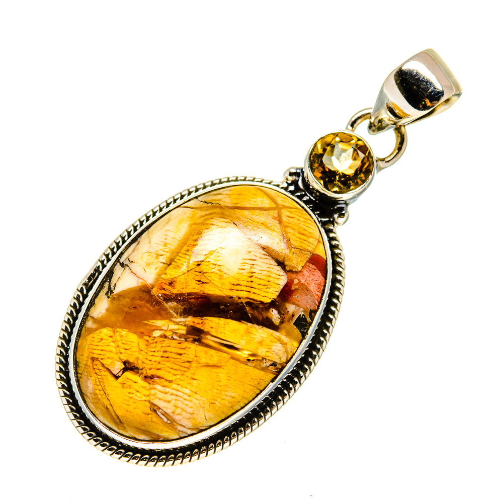 Brecciated Mookaite Pendants handcrafted by Anasilvercos - PD742938
