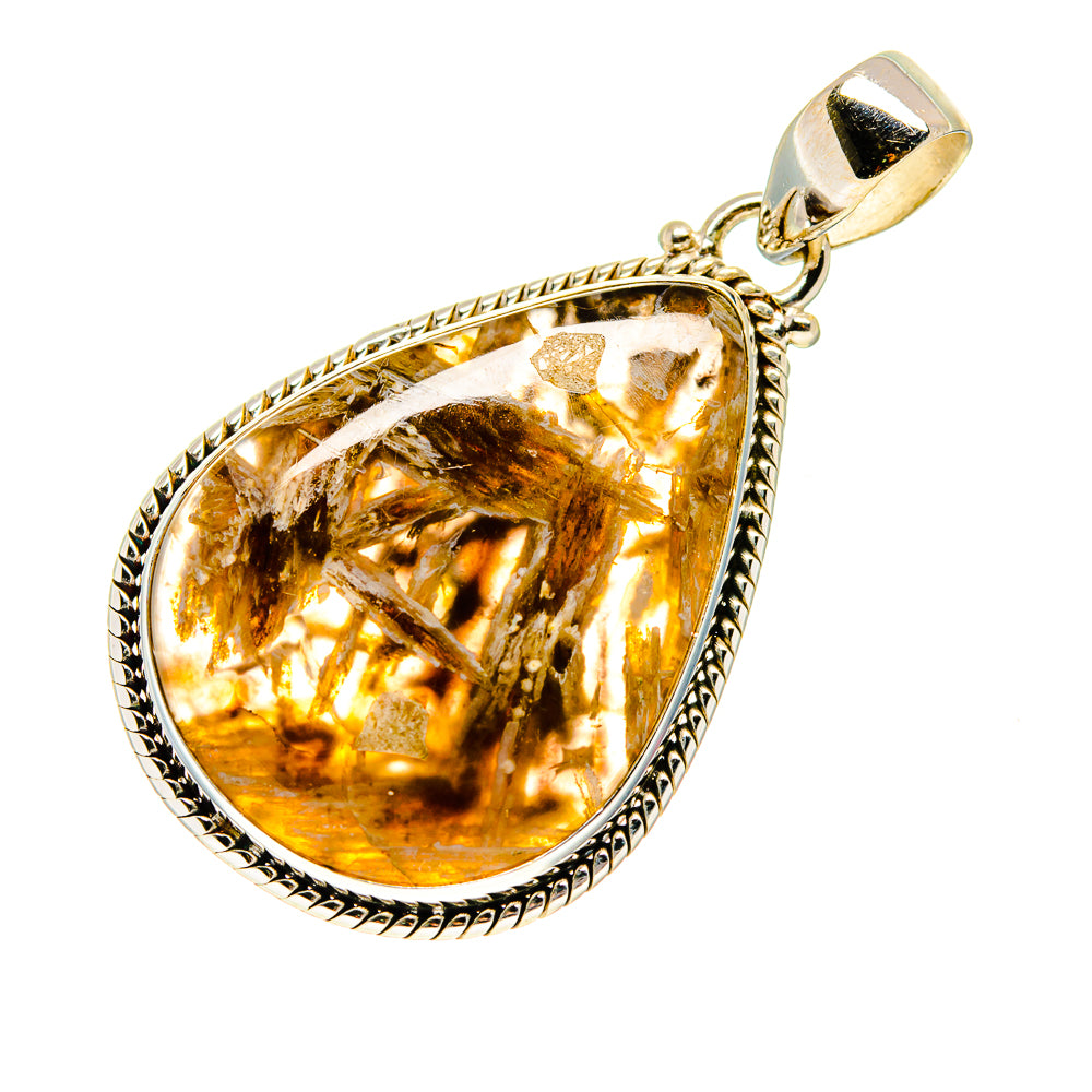 Turkish Tube Agate Pendants handcrafted by Anasilvercos - PD742951