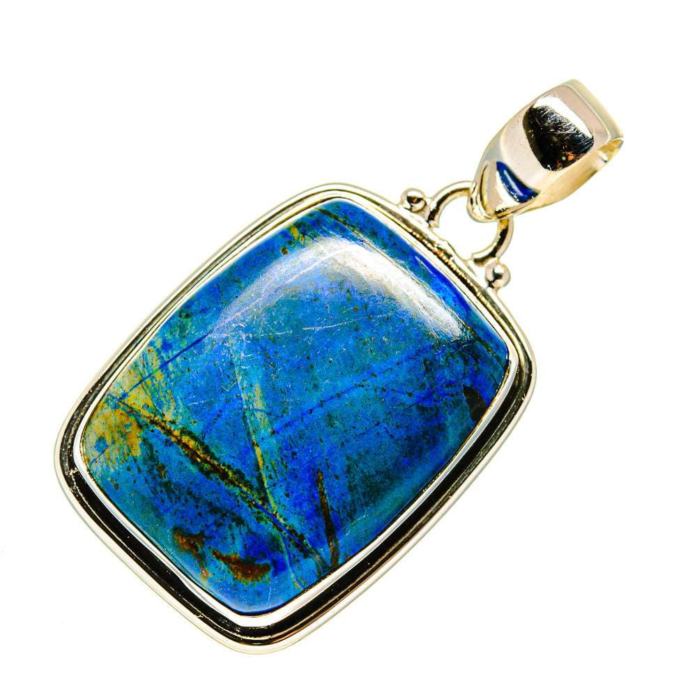 Chrysocolla Pendants handcrafted by Anasilvercos - PD743005
