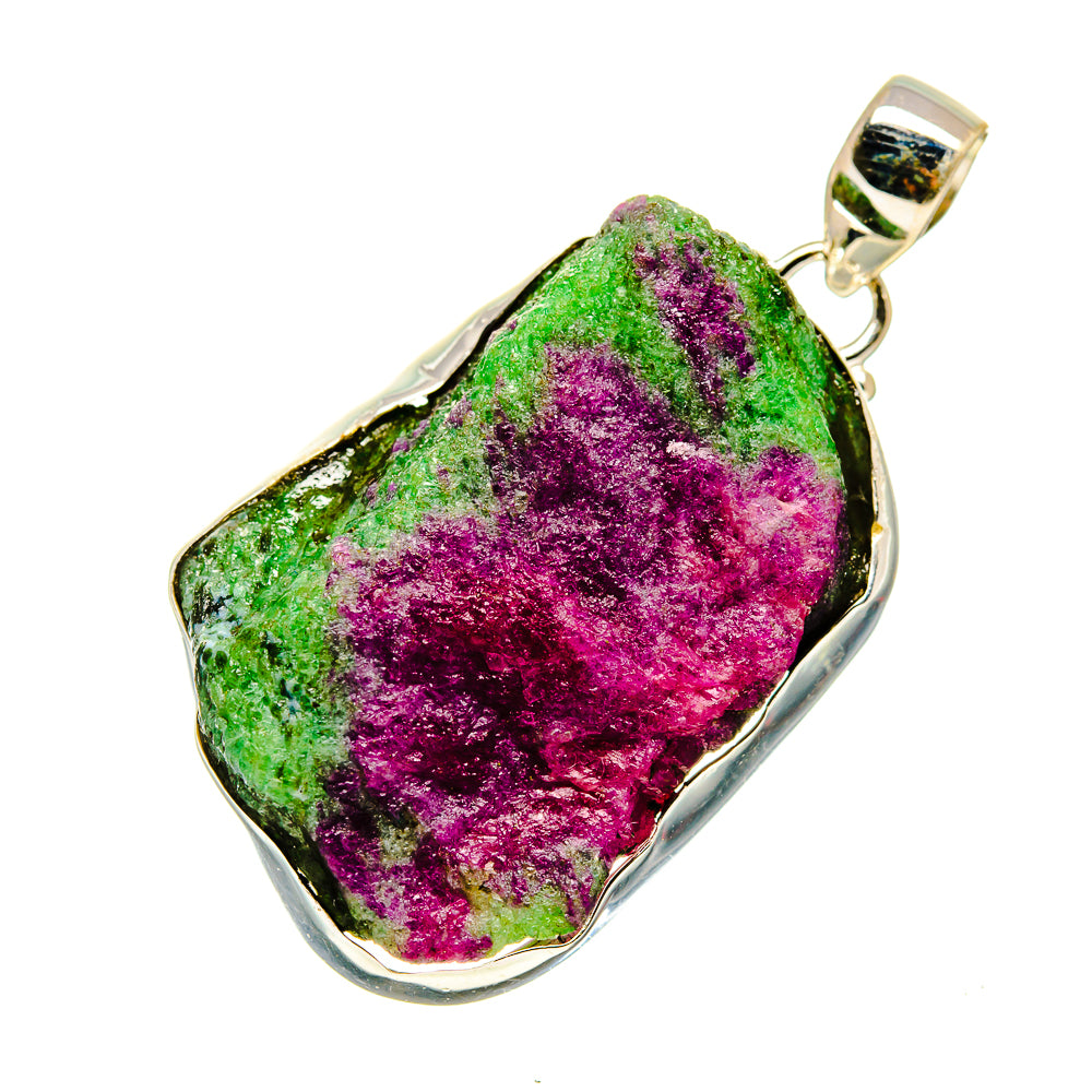 Ruby Zoisite Pendants handcrafted by Anasilvercos - PD743113