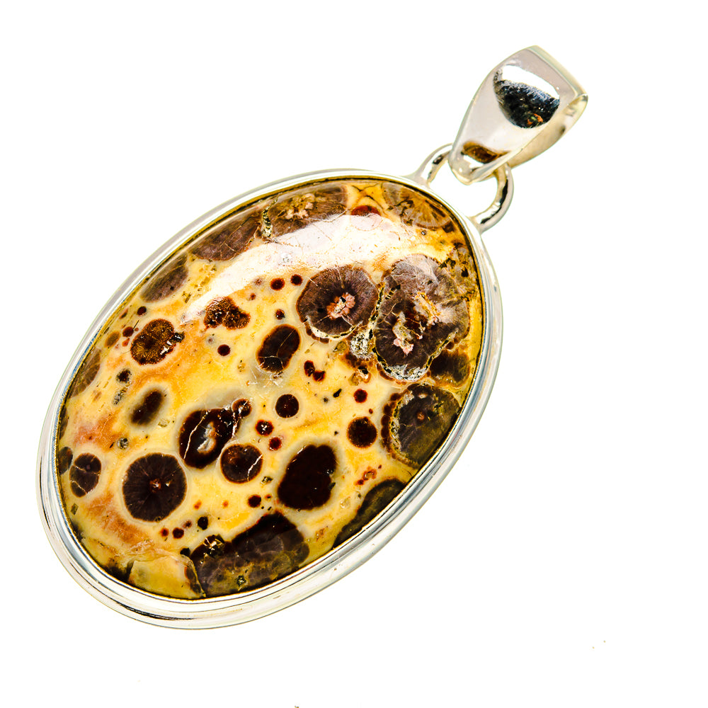 Poppy Jasper Pendants handcrafted by Anasilvercos - PD743134 - Photo 2