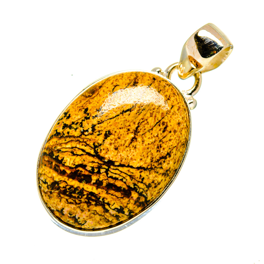 Picture Jasper Pendants handcrafted by Anasilvercos - PD743157