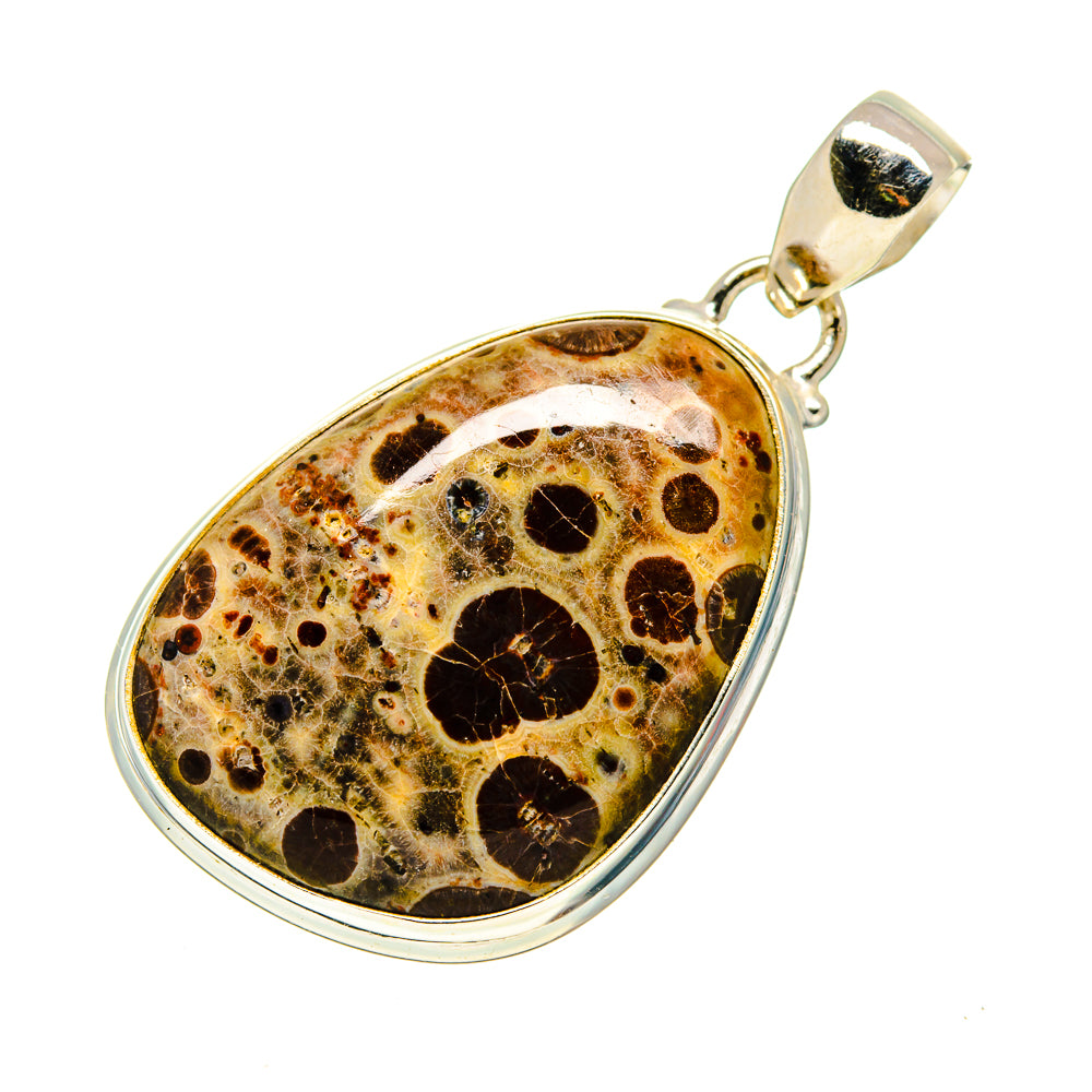 Poppy Jasper Pendants handcrafted by Anasilvercos - PD743163 - Photo 2